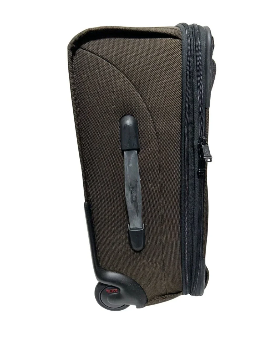 Tumi Alpha 2 Expandable Compact Carry-On Luggage Black Durable Nylon